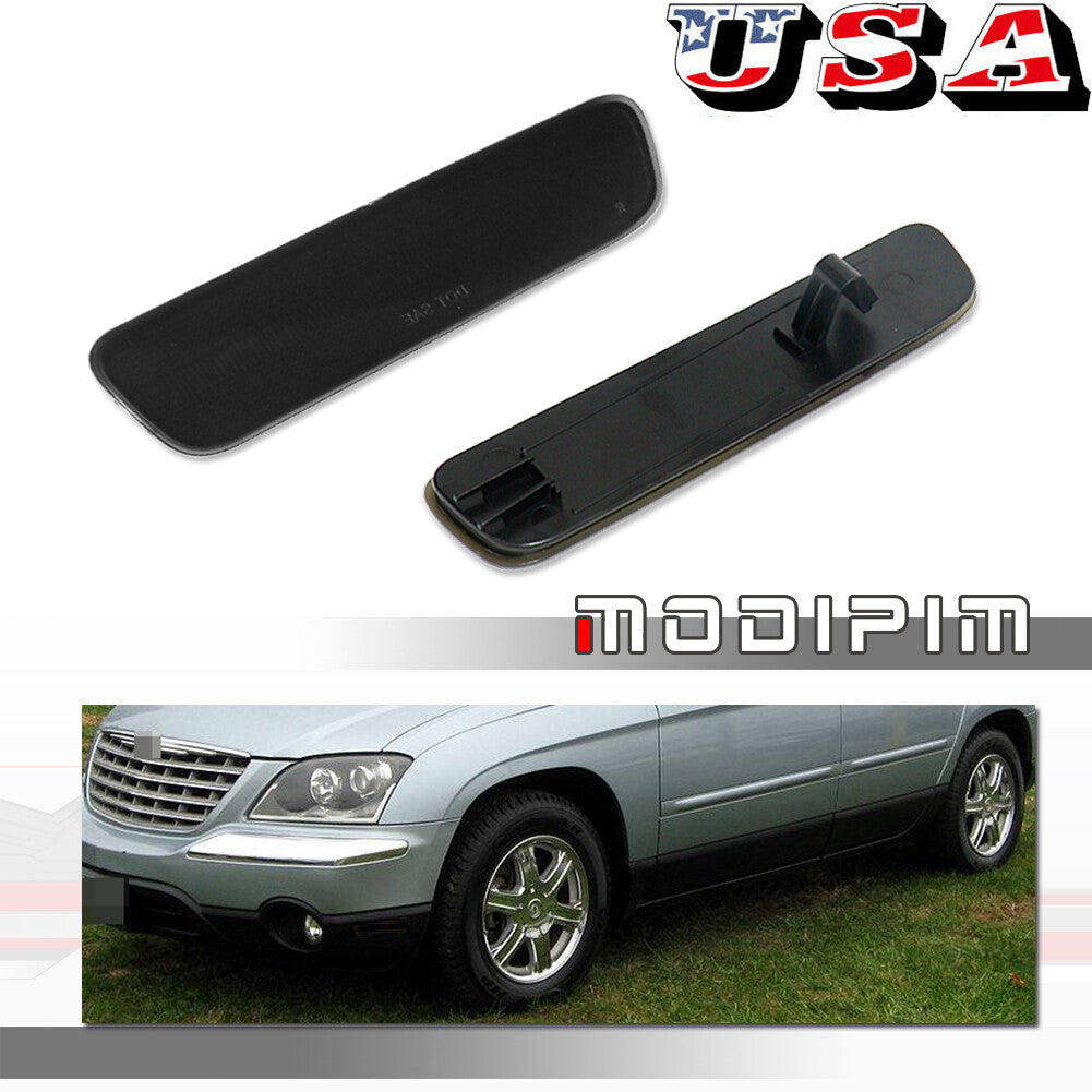 LH&RH smoked lens front marker reflector suitable for 04-08 for Chrysler for Pacifica Van- v