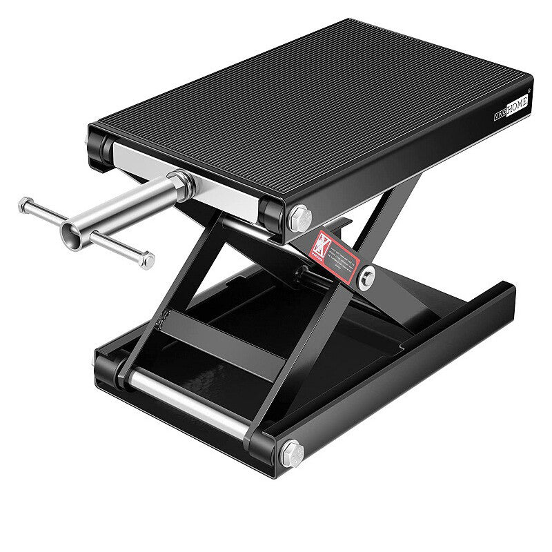 Motorcycle Lift Steel Scissor Jack for Street Bikes 1100 LBS Motorcycle Scissor