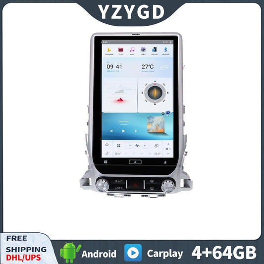 for Toyota for Land Cruiser LC200 2016-2018 Stereo Android CarPlay Car Radio 64GB
