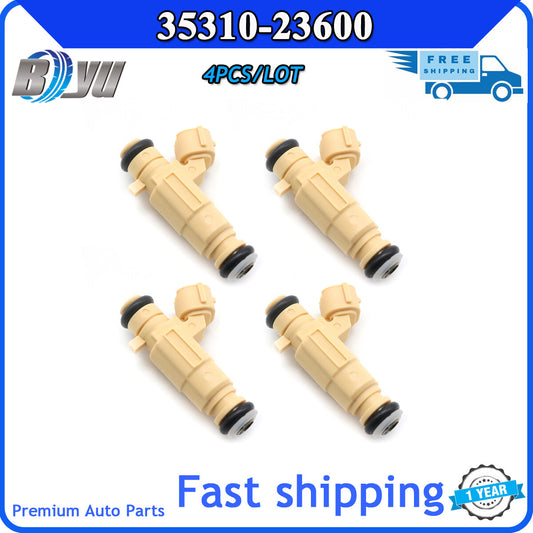 For 2001-2008 for Hyundai for Elantra 2.0L 35310-23600 9260930013, brand new 4x fuel injectors. v
