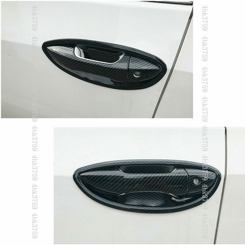 For 2020-2022 for Sentra ABS Glossy Black Window D Pillar Trim Strip Cover 2X v
