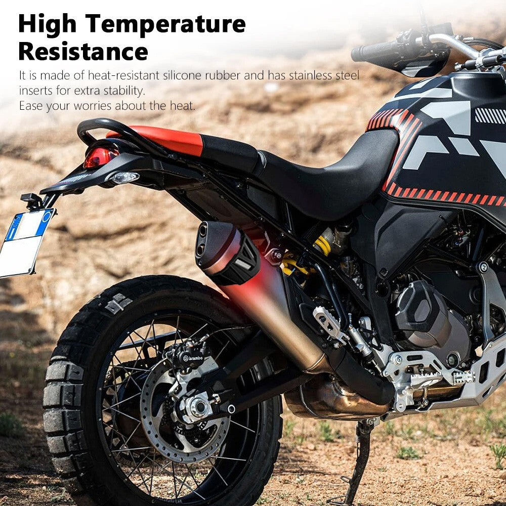 for Ducati Desert X Rally Motorcycle Exhaust Muffler Protector Heat Guard Cover