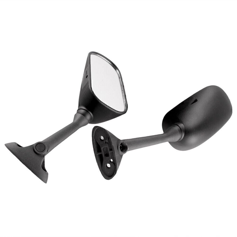 Wing Side rear view mirror for Suzuki GSXR 600 750 2004 2005 Black Motorcycle Q