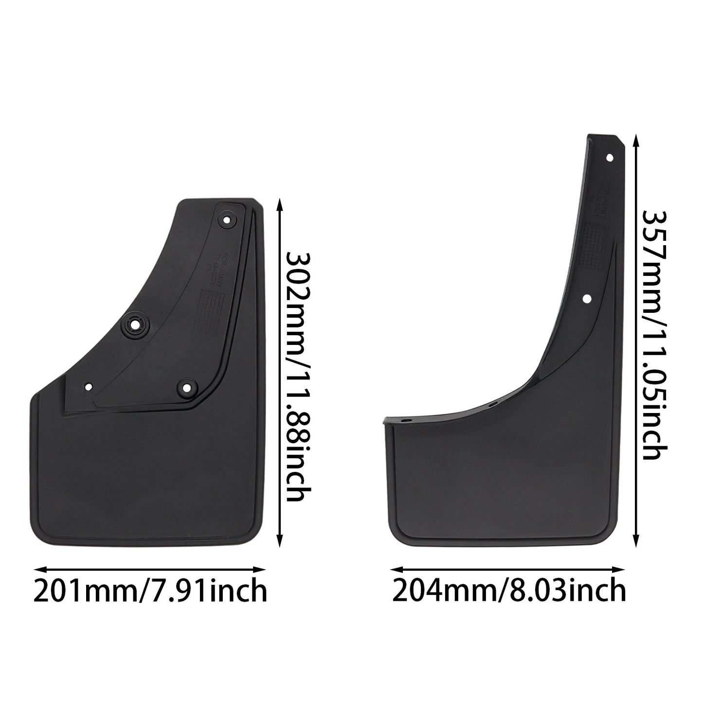 for Suzuki for Jimny GJ 2019-2021 Mud Flaps Splash Guards Mudguards FRONT + REAR Q