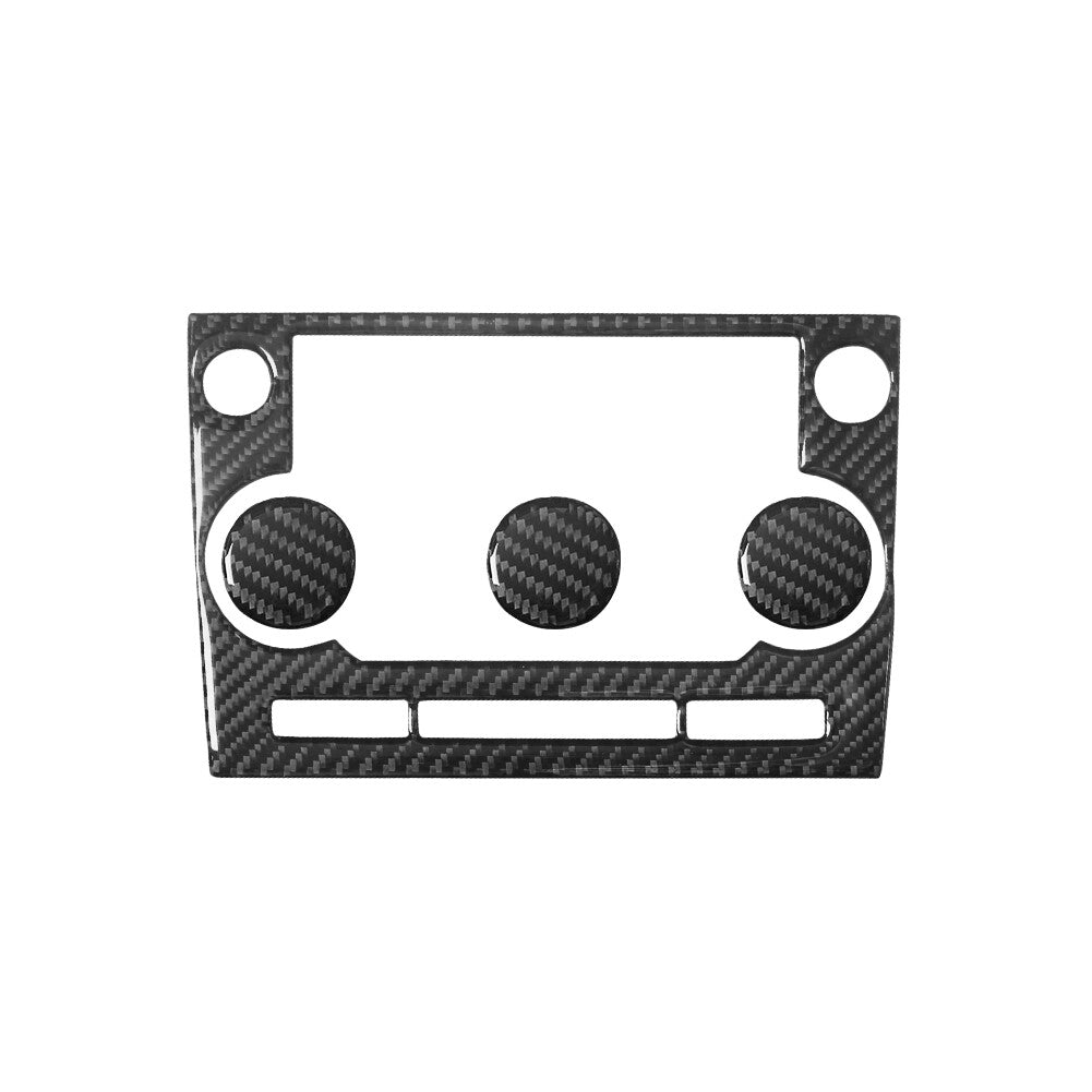 Carbon Fiber Radio Panel Cover Trim for Land Rover Discovery Sport 2015-2019