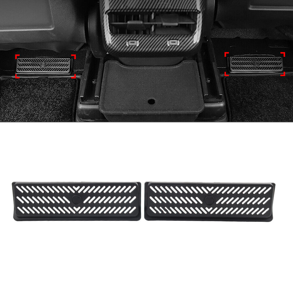 Under for Seat Air Vent Cover Air Flow Vent Grille for Tesla for Model Y 2019-2025