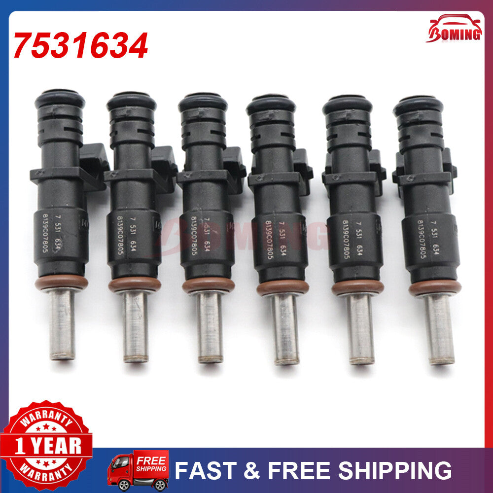 Fuel injectors 2006-2012 for BMW 128i 328i X3 X5 Z4 525i 2.0/2.5/3.0L 7531634