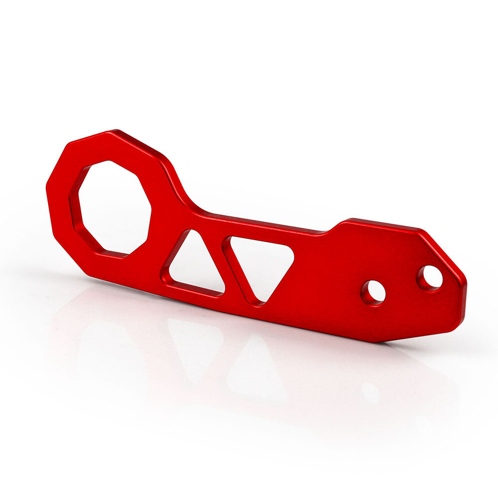 Red Tow Towing Hook Aluminum Racing Anodized Billet Rear Kit for Honda Q