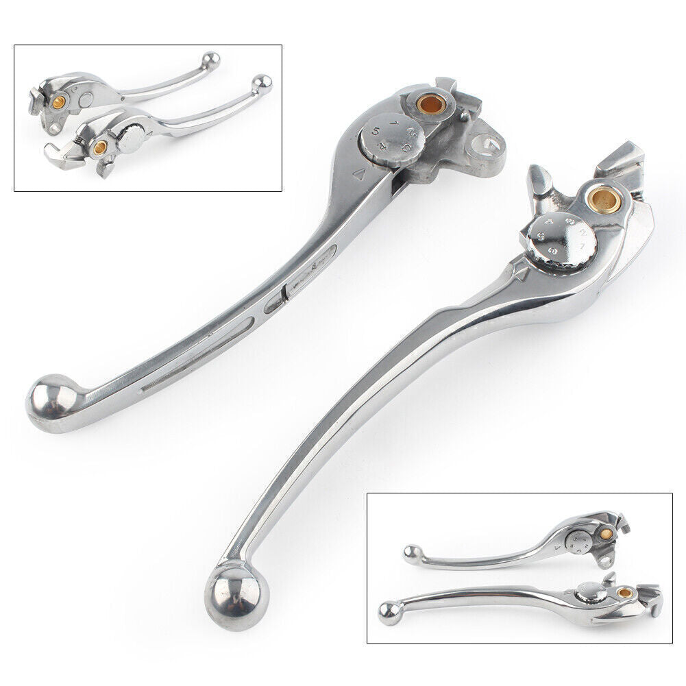 for HONDA CB1300 1998-2008 1999 2000 2001 2002 Chrome Brake Clutch Levers Q