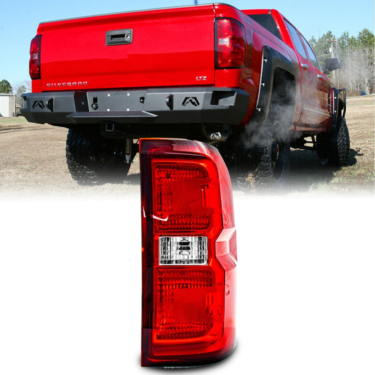 Tail Light Fits 2015 - 2018 for GMC for Sierra 3500 HD (OE Style) Right/Passenger - v