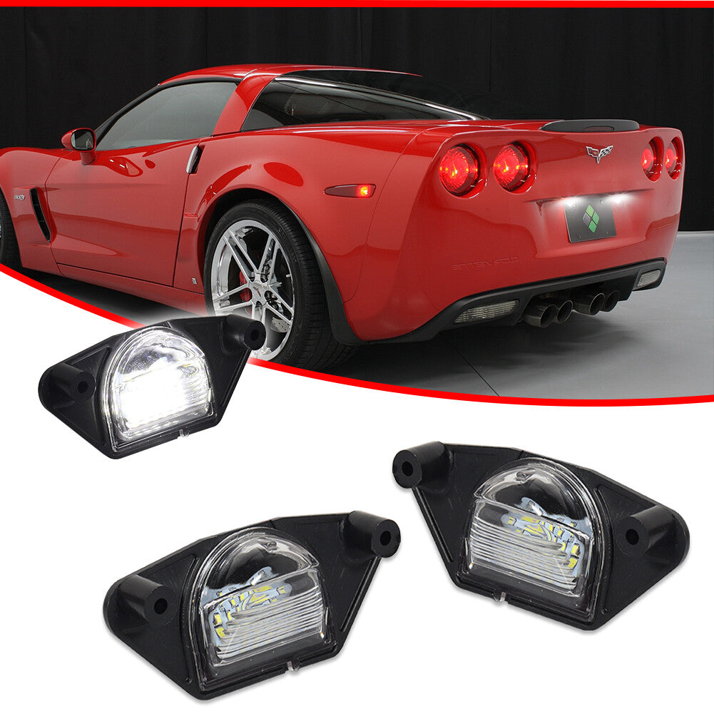 White 6000K LED license plate light suitable for 00-05 Impala Monte Carlo- v