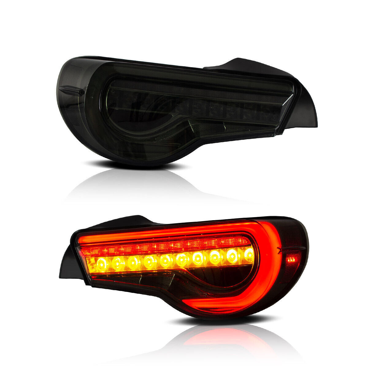 1 Pair LED Tail Lights For 13-20 for Toyota 86/ for Subaru BRZ/ for Scion FRS w/Sequential