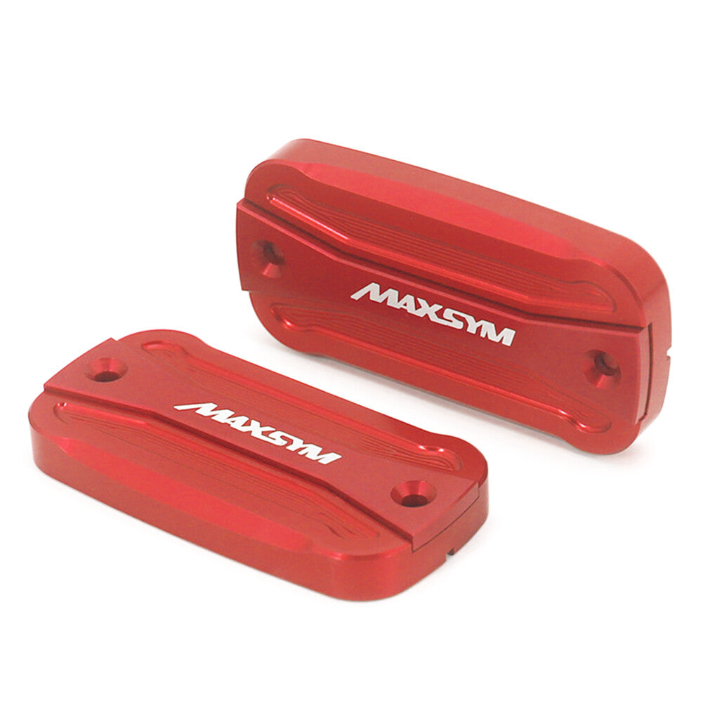 Front Brake Oil Fluid Reservoir Cover Cap Red For SYM MAXSYM TL 500 TL500 2020