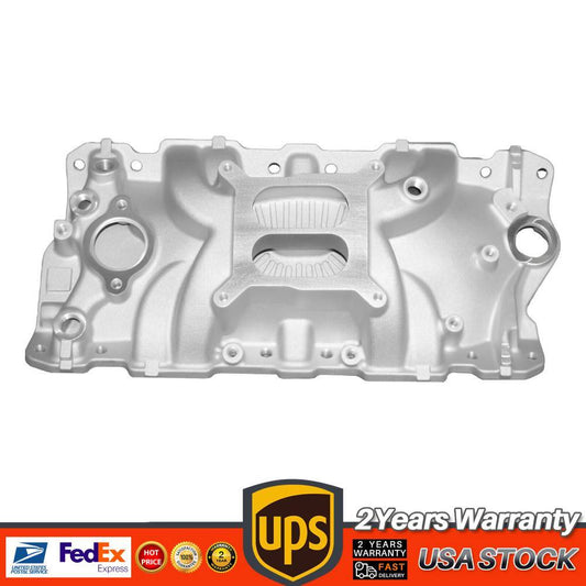 Front Intake Manifold Dual Plane for 1955-1986 Small Block for Chevy V8 262-400 v