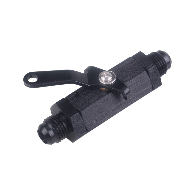 AN6 6AN 1PCS Aluminium Fuel Shut Off Valve With Cable Lever Fuel Tap Q