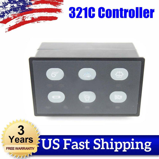 Head Lamp Wiper Controller 163-6701 1636701 Controller For Cat 320C E320C C312C