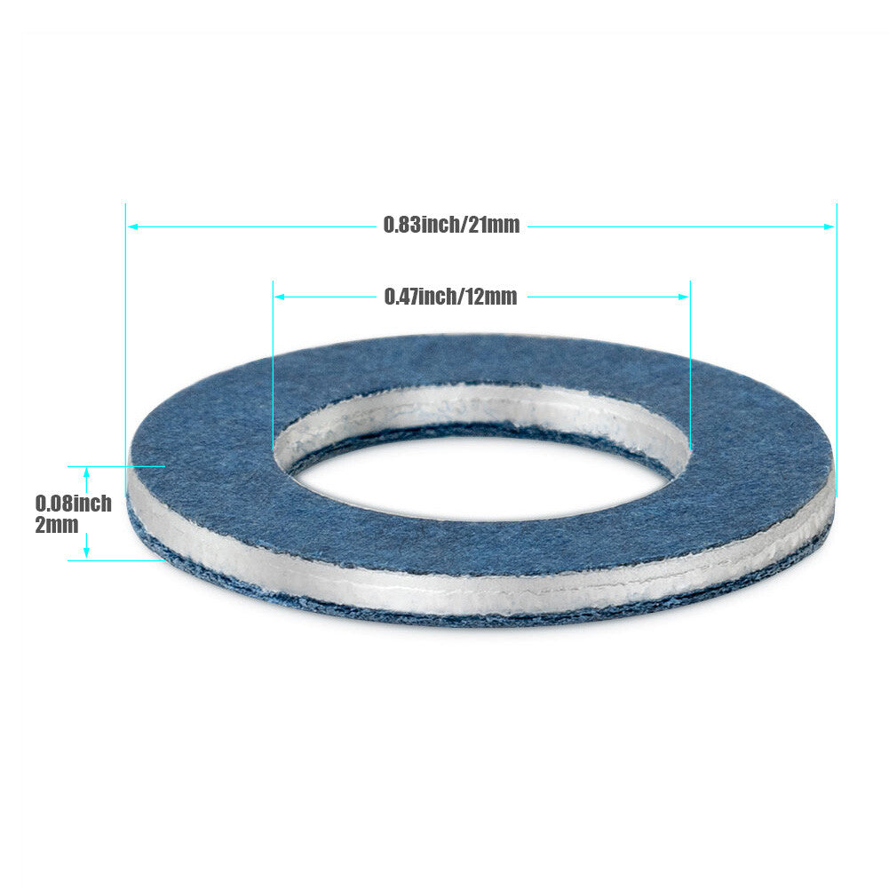 50-piece pack of drain plug gaskets for washing machine shredder 90430-12031 suitable for LEXUS 4RUNNER n