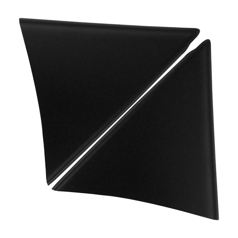 Fits For Silverado for Sierra 2Pcs Front LH  RH Side Interior Mirror Triangle Cover Q