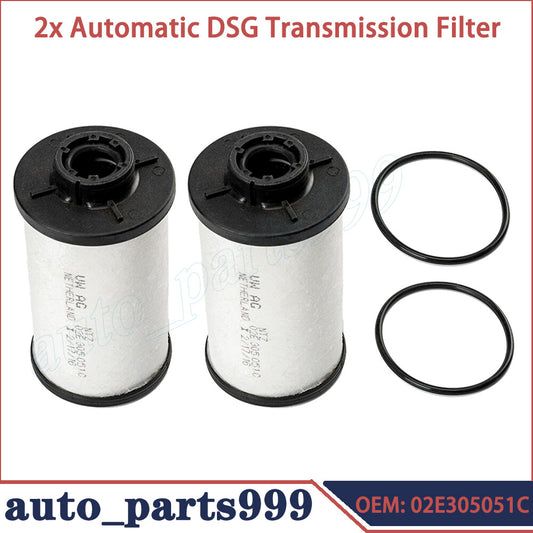 2-Piece Automatic DSG Transmission Filter Kit for Beetle and for Audi A3 DQ250 02E305051C- n