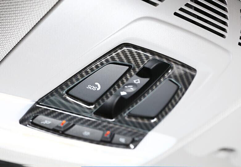 ABS Cover Trim Front Reading Light Carbon Fiber for BMW 2 Series Touring 15-2019