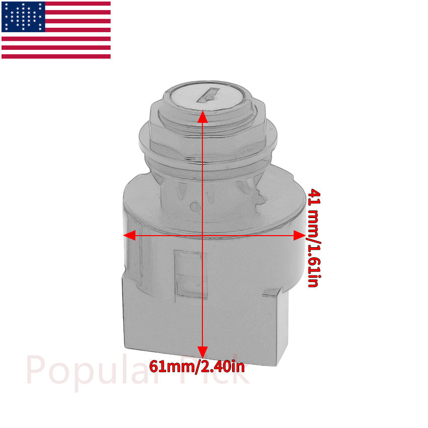 for Polaris Scrambler 400 500 2x4/4x4/XP 850/1000 Ignition Key Switch Lock Set Q