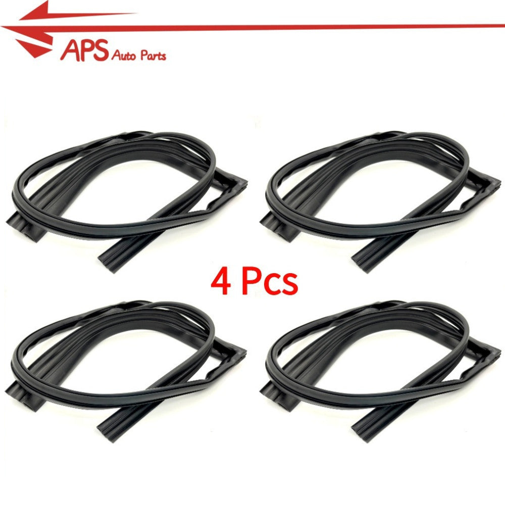 4-piece pack suitable for sealing door windows, operating channels, and weatherstripping on for Honda Accord sedans (2003-2007).