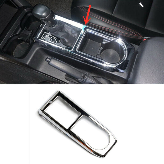 Fit for Tacoma 2016-2023 Chrome Console Gear Shift Box Panel Trim v