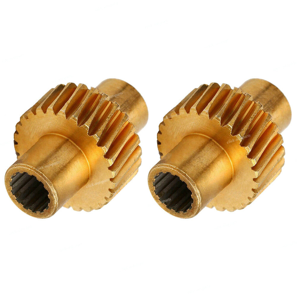 2X for Toyota for Land Cruiser LC80 AAGER018 Adjustment Wheel Gear Brass Wheel Gear Q