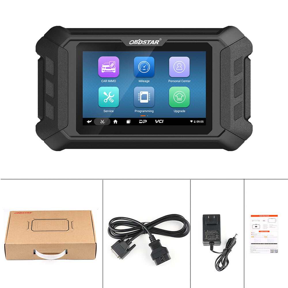 OBDSTAR X300 for MINI for Chrysler / for Dodge / for Jeep Key Progarmmer  Cluster Calibration