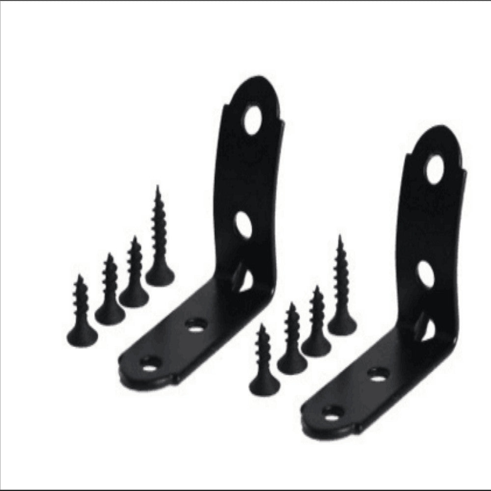 2pcs Glove Box Repair Kit Fits for Audi A4 S4 RS4 B6 B7 8E 2001-2008 Black