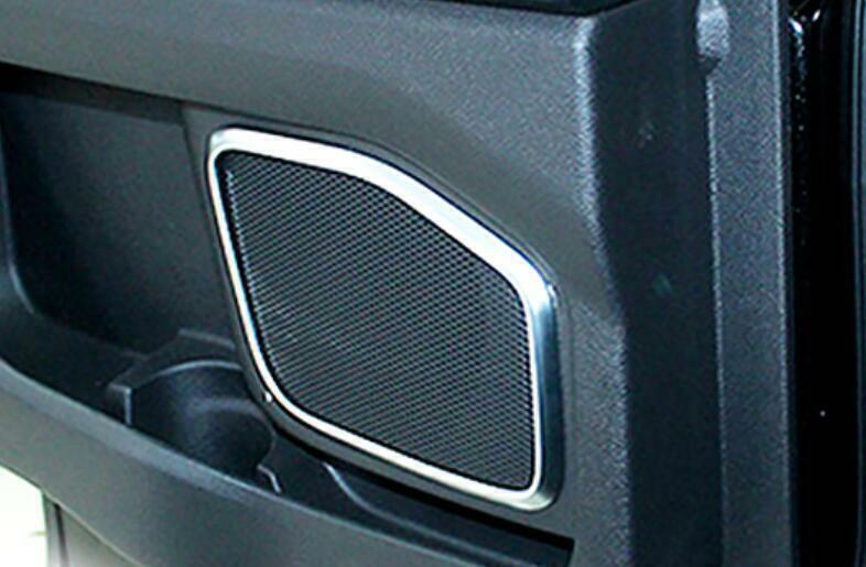 Fit for Ford Explorer 2011-2015 Chrome Silver Inner Door Horn Frame Cover Trim