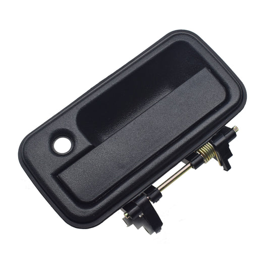 Exterior door handle for 88-95 for Isuzu pickup, 89-94 Amigo front drive left, black.