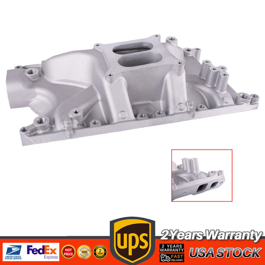 Dual Plane Aluminum Intake Manifold for Small Block for Chevy 350 1993-1997 84023 Q