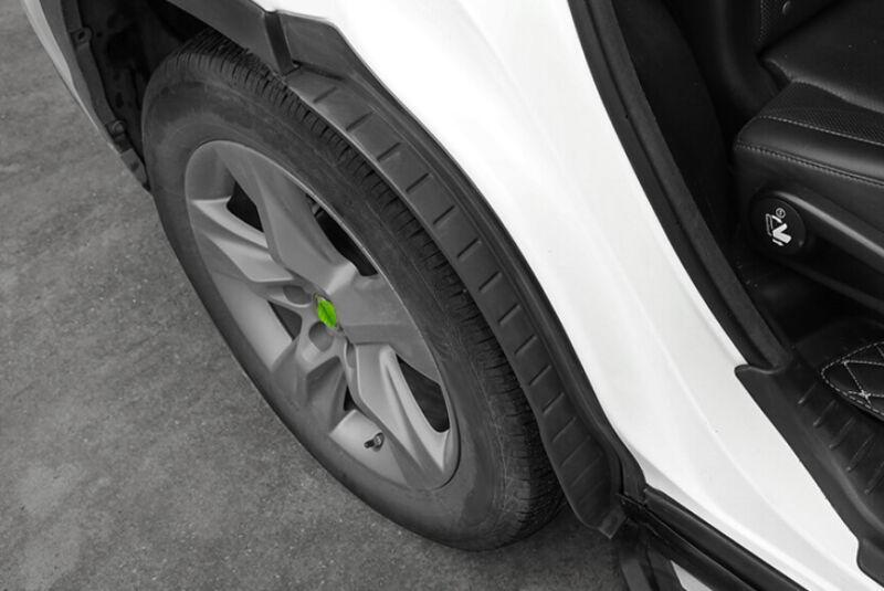 Matt Black Rear Set Splash Mud Guards Flaps 2pcs for Toyota Highlander 2014-2019