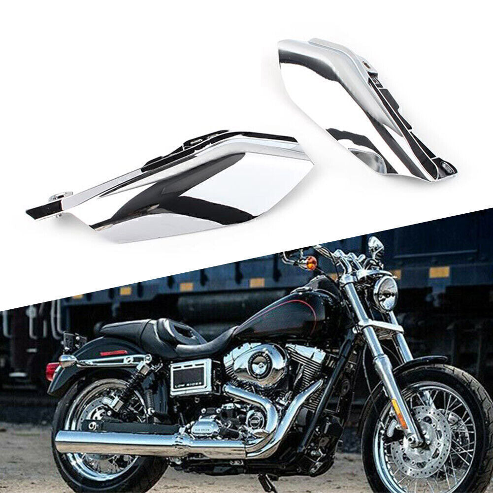 Flame Mid-Frame Engine Air Deflector Heat Shield Trim Fit for Harley Road Glide Q