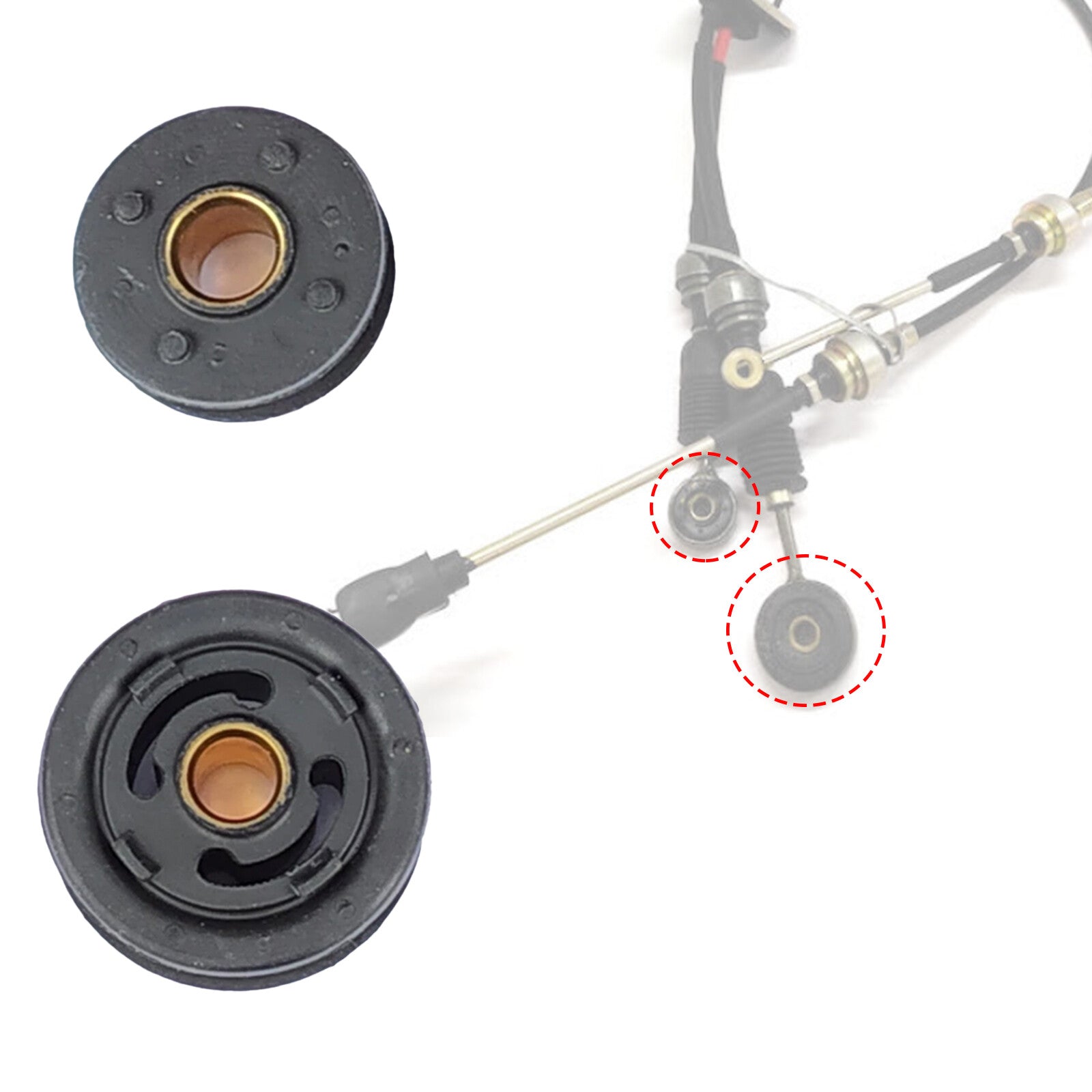 Manual Transmission Gear Shift Cable Bushing Repair for Hyundai i10 2007- 2017