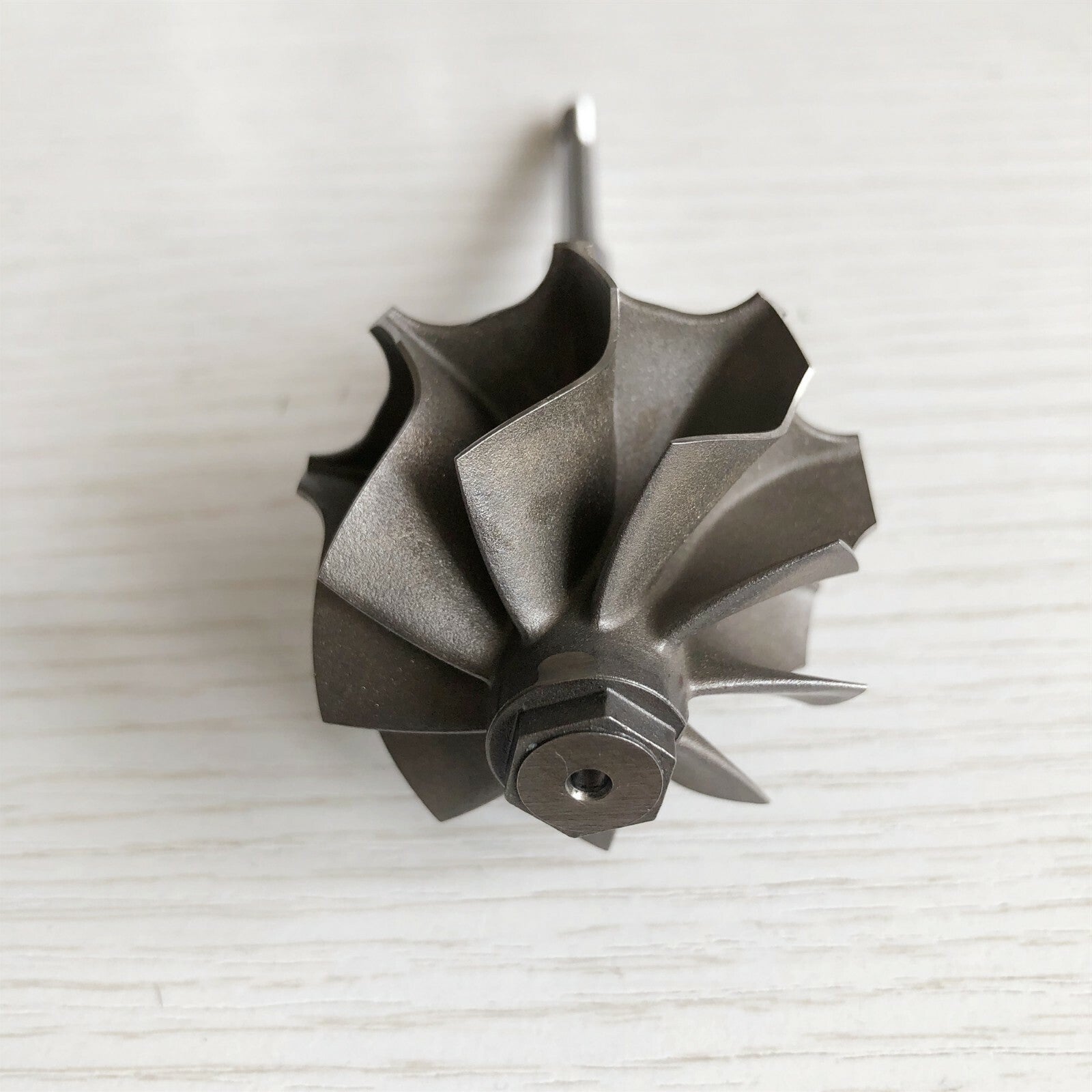 TD04LR Reverse 41.2/47.2 mm 9-blade turbine shaft/turbine wheel/turbine shaft