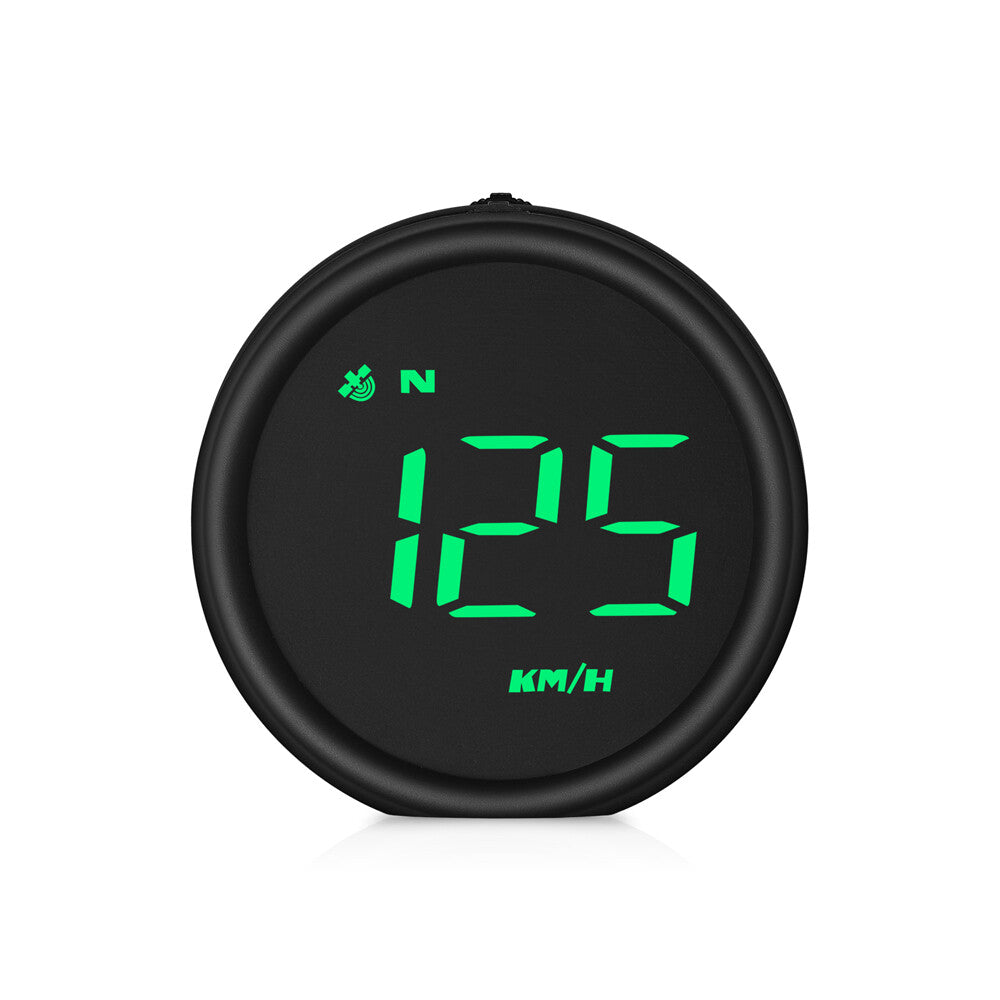 Digital Car HUD GPS Speedometer Head Up Display MPH KMH Compass Overspeed Alarm