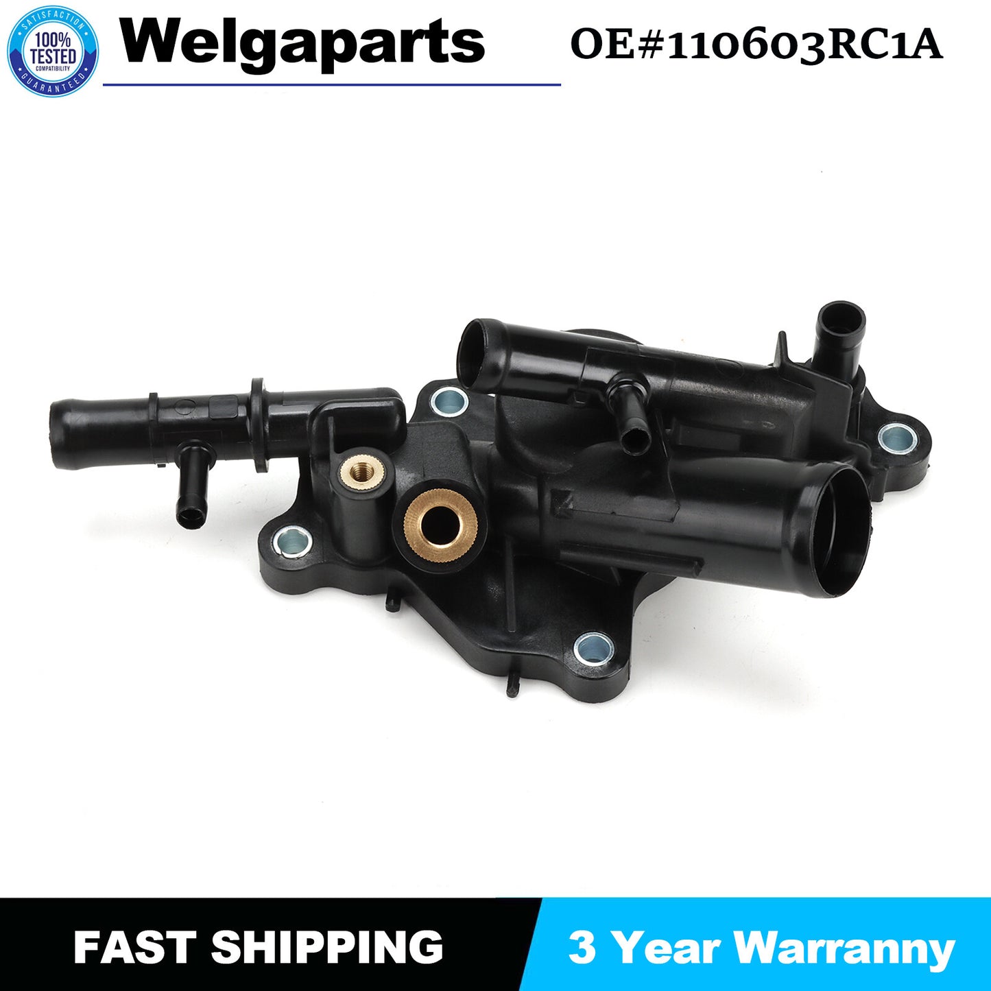 1PC 11060-3RC1A Fit for NISSAN SENTRA 2013-2019 ROGUE 2017-2019 New Water Outlet