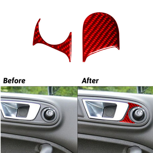 Suitable for Venza 2021-2023 carbon fiber ABS rear side window spoon with Luffy trim- v