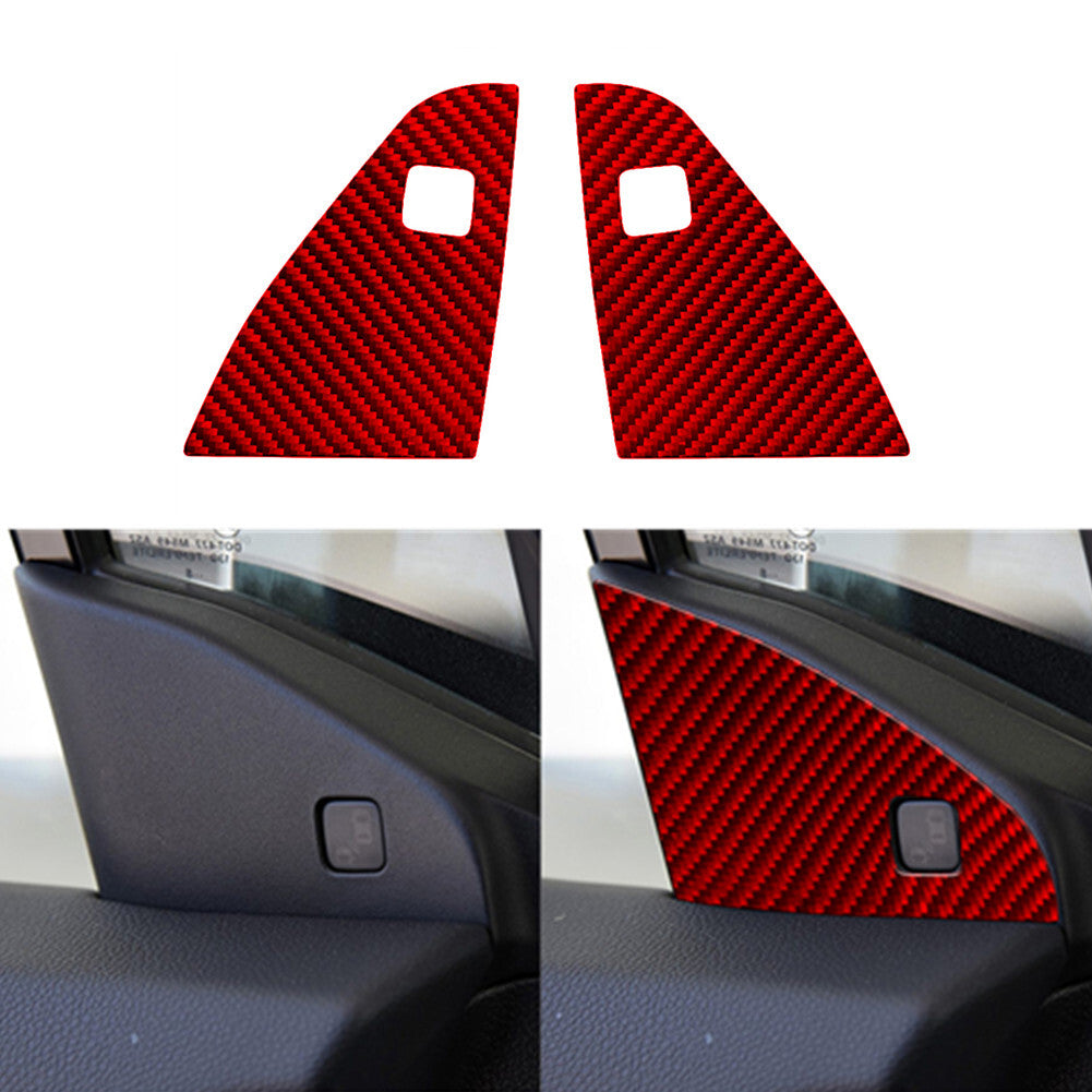 Carbon Fiber Interior Gear Shift Panel Cover Trim For Altima 2019-2022 v