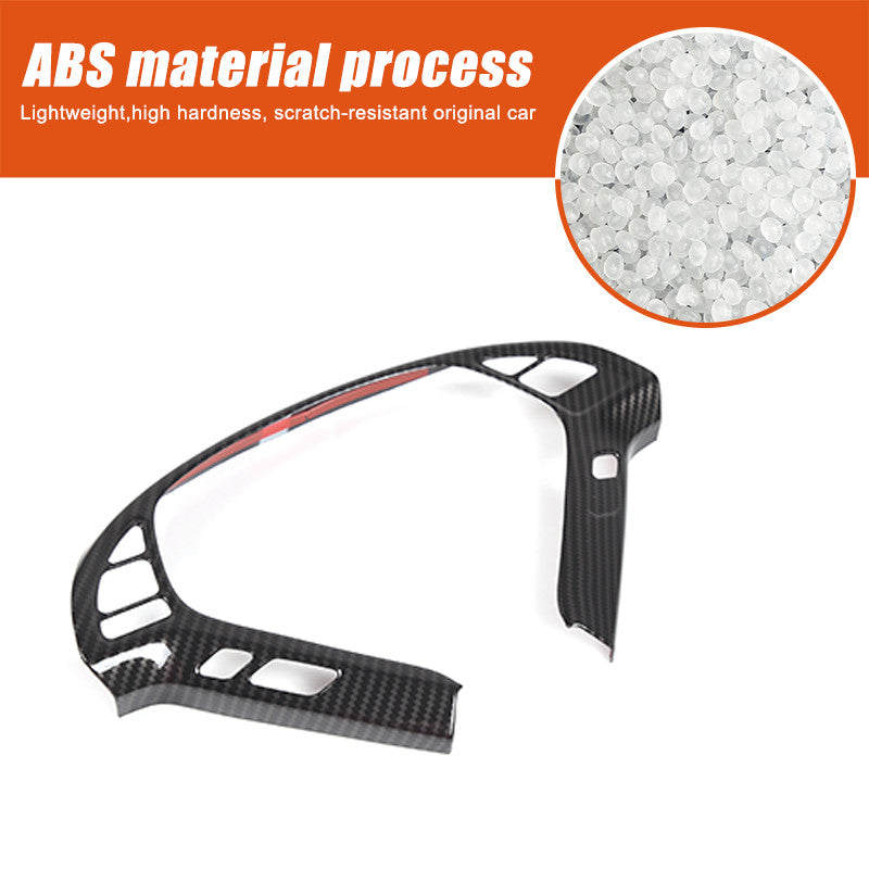 ABS silver Air Grille fog lamp cover for C-Class W205 C180 C260 C300 2019- v