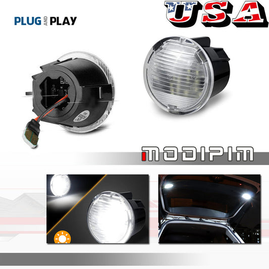 Chrome crystal white cargo trunk lift door LED light suitable for the 2006-00 for Jeep Commander- v