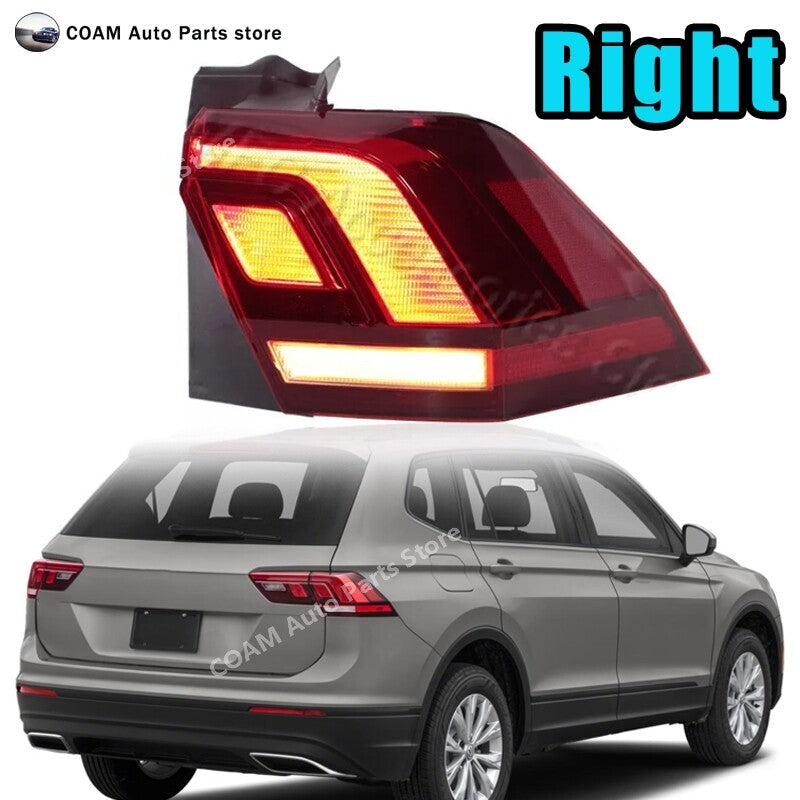 The right-side exterior taillight is applicable to the for Volkswagen for Tiguan 2017, 2018, and 2021 models.