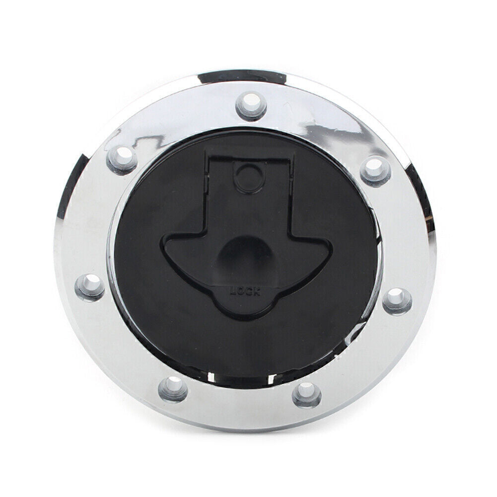 for Kawasaki ZX7R ZX-6R ZX-9R Aluminum Fuel Gas Tank Cap Cover Keys