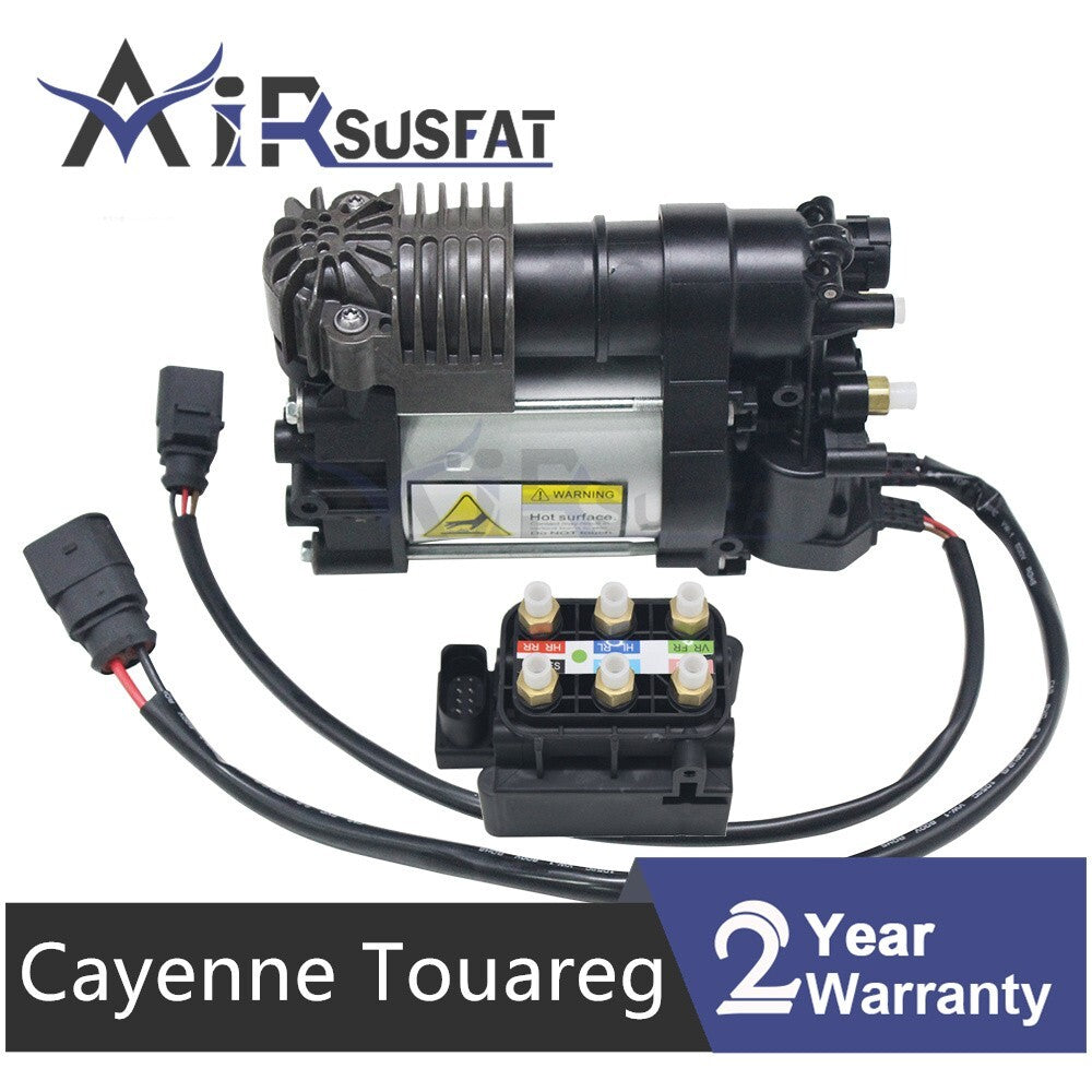 Air Suspension Compressor  Valve for Porsche for Cayenne 958 for VW Touareg 2011-18