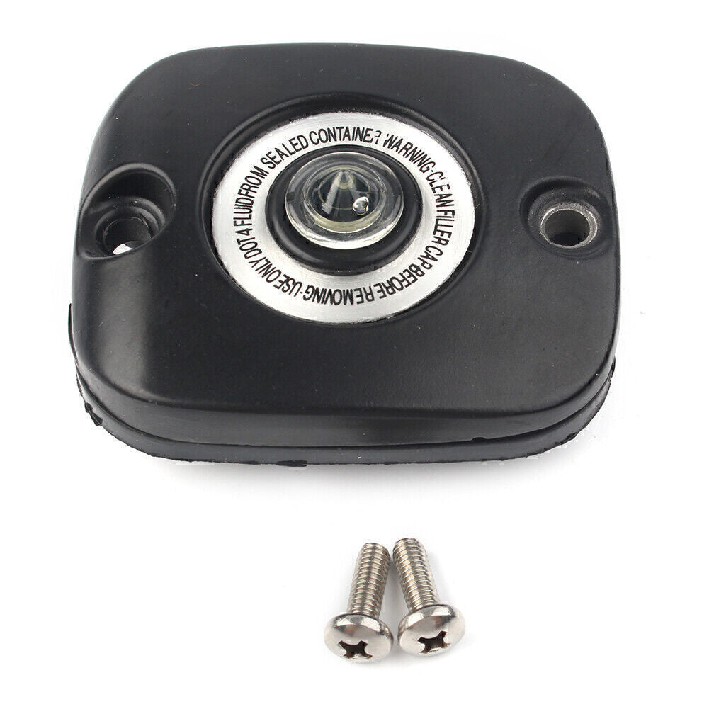 Front Brake Master Cylinder Cover Fit for Harley Big Twin models 1996-Late Sportster Q