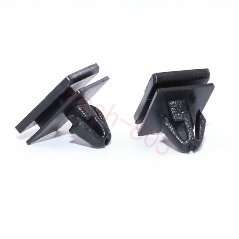 10 Pcs Car Rocker Panel Moulding Clips Lower Black Molding Retainer for Nissan Q