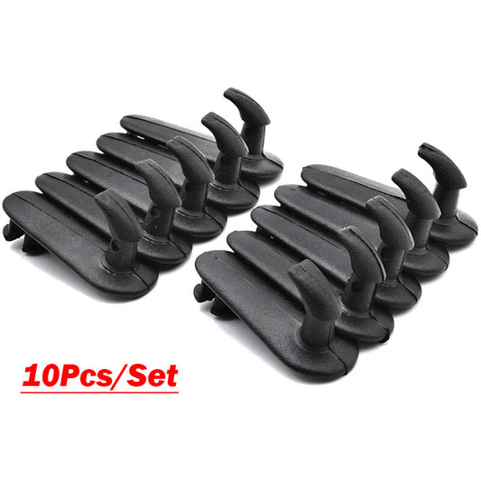 10X for TOYOTA for Lexus for Scion Floor Mat Hooks Retention Hold Down clips Holders Q