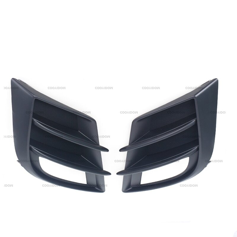 A pair of front bumper fog light covers for Mazda 3 2009 - 2013 BL BK